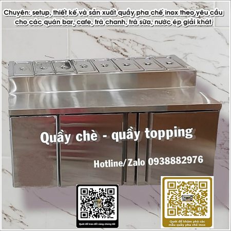 Quầy pha chế inox - Barstations - Quầy bar