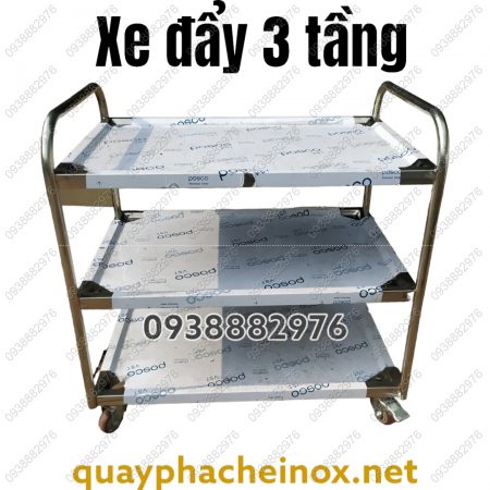 xe đẩy 3 tầng, xe đẩy, xe chở đồ