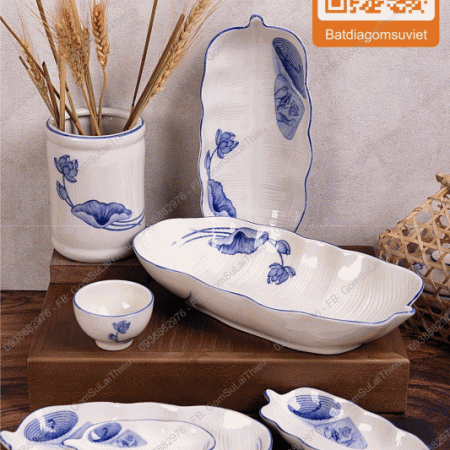 bát đĩa gốm sứ, chén dĩa gốm sứ, ceramic tableware